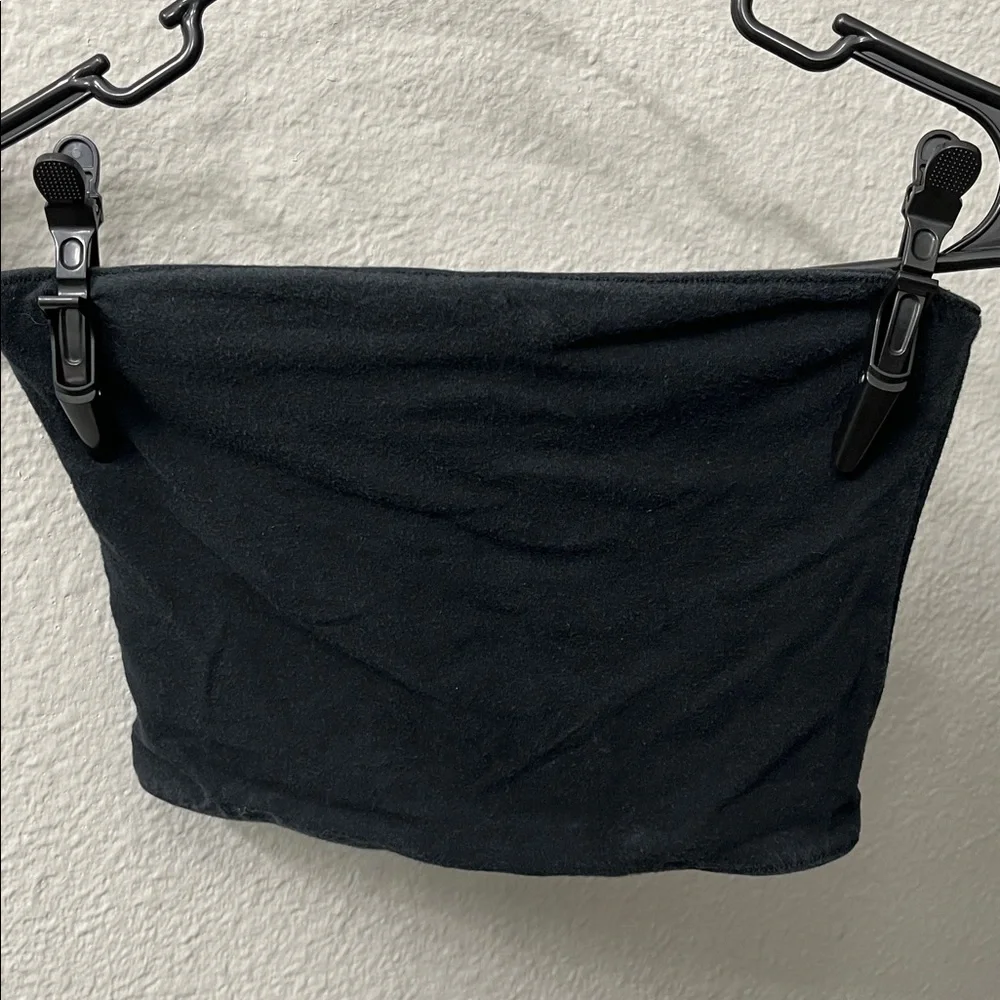 Hollister Black Reversible Tube Top with Daisy Accents - Picture 3 of 3